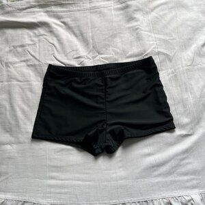 Women’s  Black Polyester & Spandex Stretch Swim Shorts Size - L ,Brand- ESPRLIA